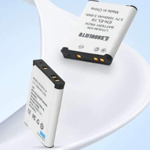 SHOULIETU Lithium-Ion Battery Pack For Nikon EN-EL19 / Sony NP-BJ1 With Charger