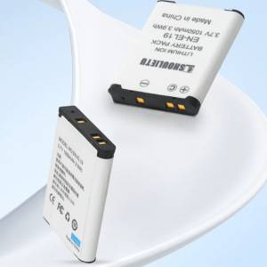 SHOULIETU Lithium-Ion Battery Pack For Nikon EN-EL19 / Sony NP-BJ1 With Charger