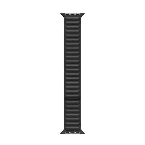 全新APPLE Watch 皮革手帶 - 44mm 黑色 L size