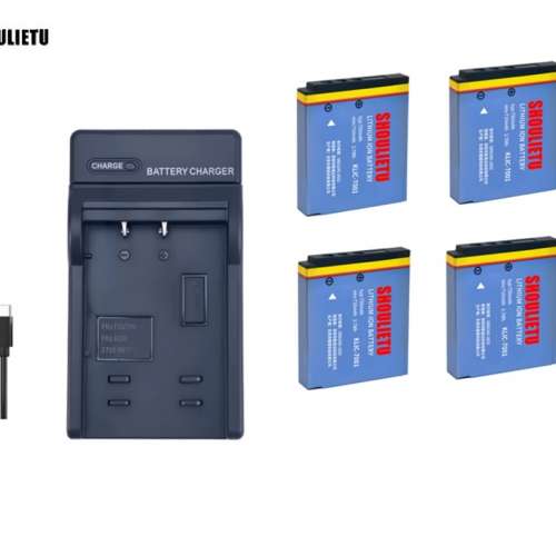 SHOULIETU KLIC-7001 Lithium-Ion Battery PackWith USB Charger  代用鋰電池連充電機