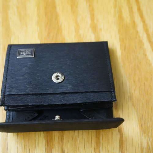 Porter Current Coin Case 052-02205 日本吉田 黑色壓紋牛皮 散紙包 散銀包 零錢包