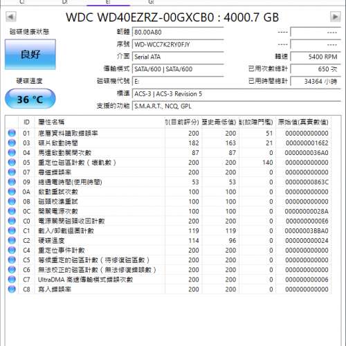 Toshiba HDD 4TB + Western Digital Blue 4TB