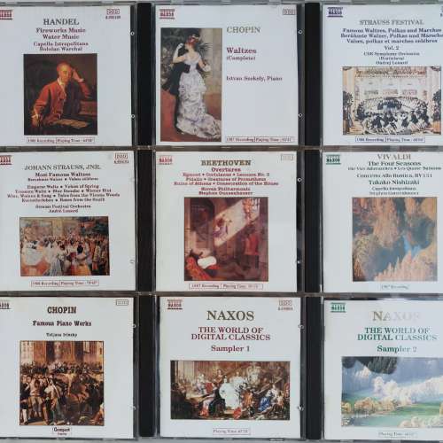 古典音樂 CD (八~九成新) 每張 $40 &ndash; Batch 2