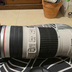 Canon 70 200 f4 有防震 stabilizer 小小白