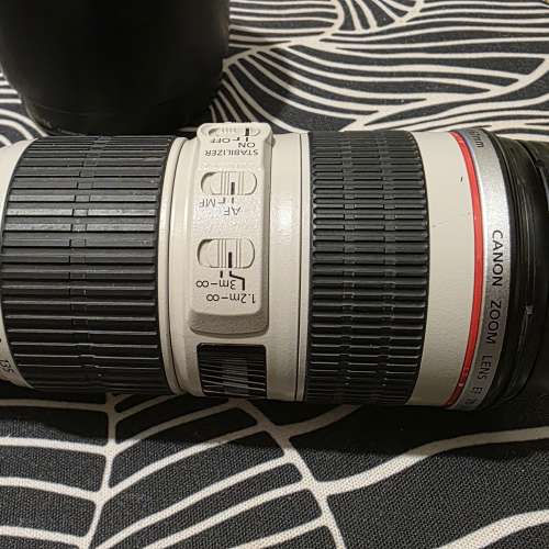 Canon 70 200 f4 有防震 stabilizer 小小白