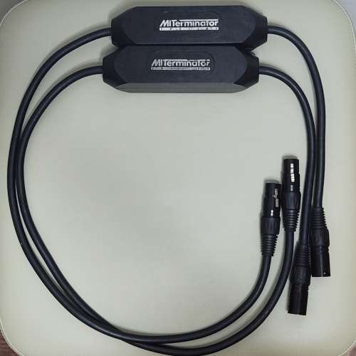 美國 MIT Terminator Proline Balanced XLR HiFi 發燒 濾波 監聽 音頻 平衡訊號線 1m