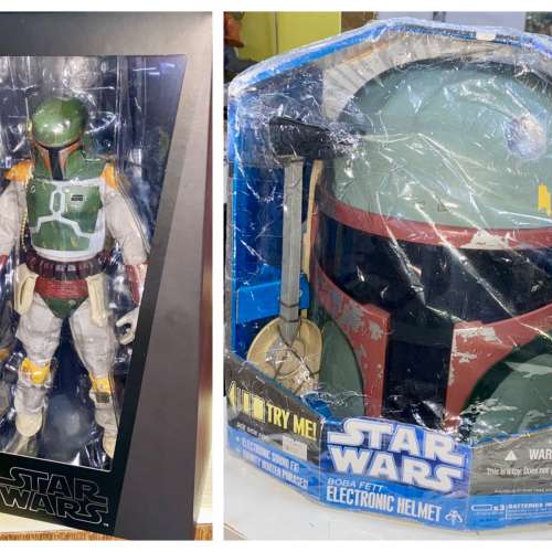 STAR WARS 星球大戰 賞金獵人 Boba Fett 1/6 MEDICOM / HASBRO Electronic Helmet