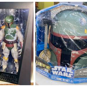 STAR WARS 星球大戰 賞金獵人 Boba Fett 1/6 MEDICOM / HASBRO Electronic Helmet