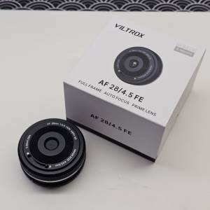 Viltrox 唯卓仕 28mm F4.5 Pancake 餅鏡 Sony E mount