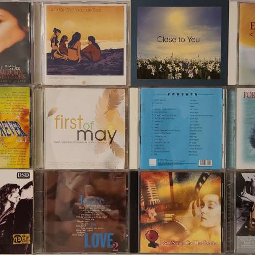 八成新英文雜錦歌 CD - Batches 01 & 02