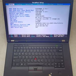 Lenovo TP W530 15.6&rdquo;/i7-3740QM 2.70GHz CPU/8GB DDR3 RAM/240GB/SATA SSD/75%Ne...