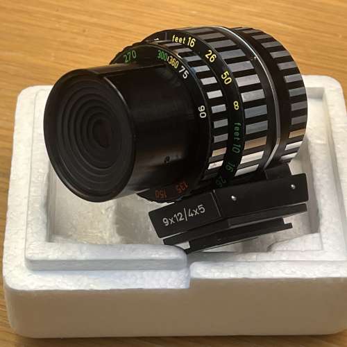 Linhof 9x12/4x5 75-360mm universal zoom multifocus optical viewfinder