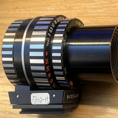 Linhof 9x12/4x5 75-360mm universal zoom multifocus optical viewfinder