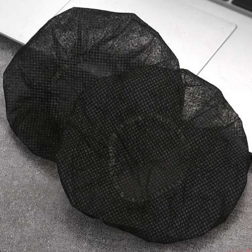 🎧 Headphones Cushion Covers 10 pair Disposable BLACK NEW 全新一次性耳套 10對 ...