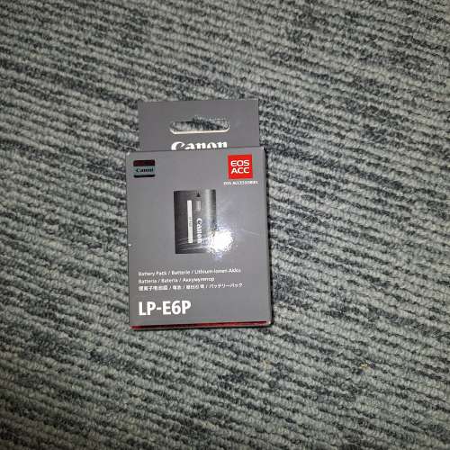 新一代機身必備？Canon 原廠新電池 LP-E6P