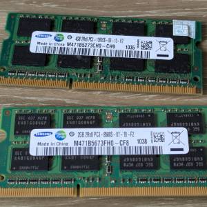 Samsung Notebook DDR3 RAM (2GB + 4 GB)