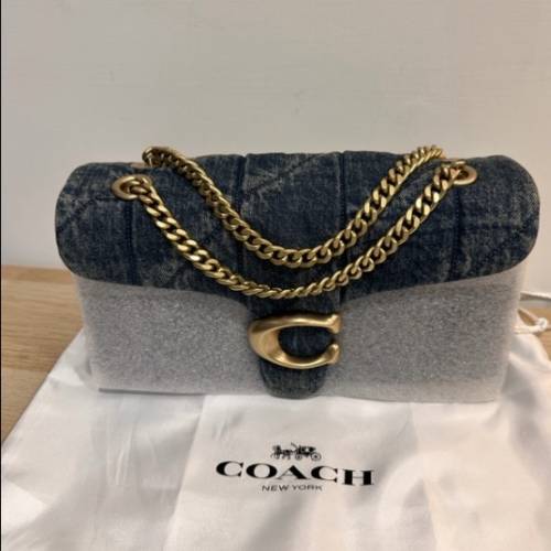 Coach蔻馳-Tabby 丹寧牛仔包-時尚百搭-專櫃在售