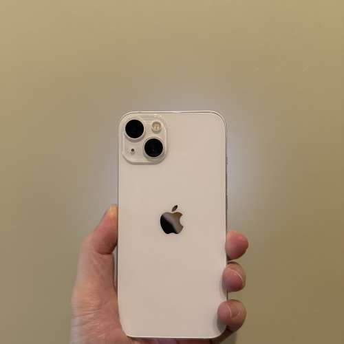 99%新Apple iPhone 13 128gb星光白色港版行貨全新原裝配件地鐵站交收