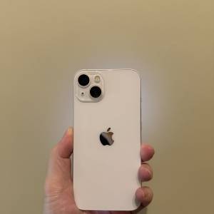99%新Apple iPhone 13 128gb星光白色港版行貨全新原裝配件地鐵站交收