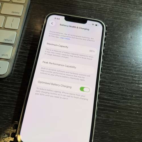 99%新Apple iPhone 13 128gb星光白色港版行貨全新原裝配件地鐵站交收