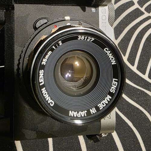 Canon 35mm f2 m39 leica summicron