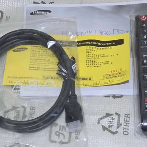 Samsung 藍光播放機 BD-J5500 全新 BLU-RAY DVD