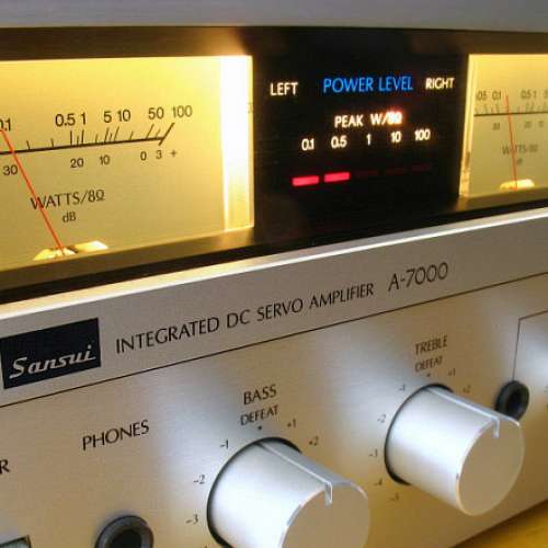 Sansui 擴音機 （極靚 mc / mm phono）