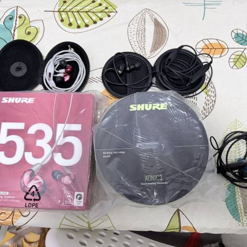 Shure Aonic 215, Aonic 3, SE535R 不散賣