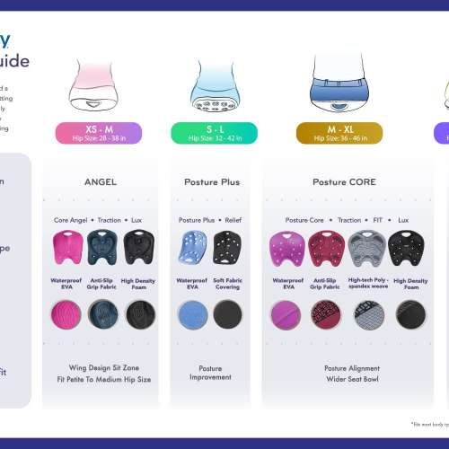 BackJoy貝樂宜- SitSmart美姿墊系列 坐墊