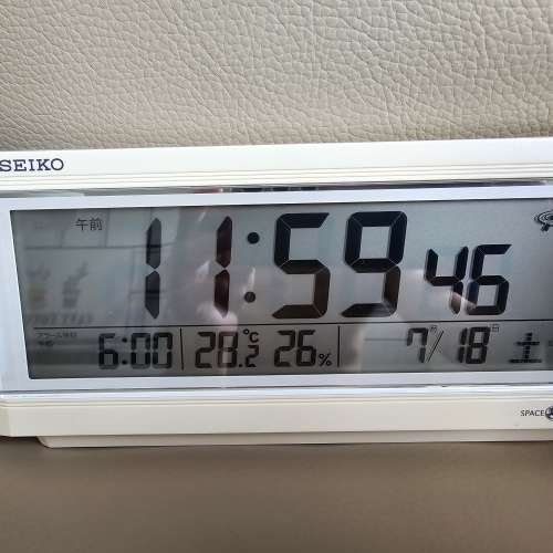 * 精工 * Seiko * GPS * 座枱 鬧鐘 *