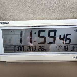* 精工 * Seiko * GPS * 座枱 鬧鐘 *