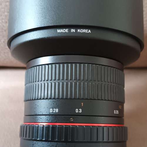 samyang 14mm f/2.8 ed as if umc for canon EF mount