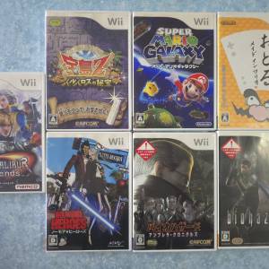 Wii 遊戲 Super Mario Galaxy Biohazard Biohazard Chronicle Soulcalibur made in...