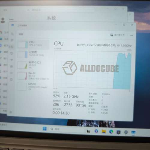 ALLDOCUBE CUBE 酷比魔方iWork 20 10.1吋Wi-Fi (4+128GB)