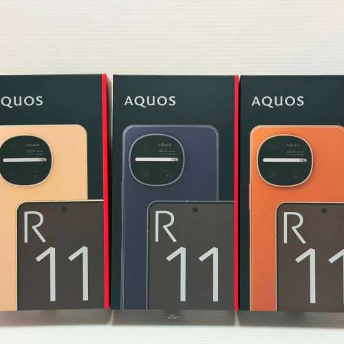 新品日版 Sharp Aquos R11 SH-M35 leica lens 5G対応 国際言語 google 12+512GB