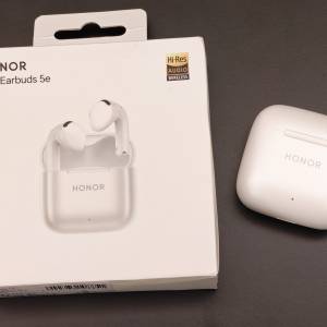 新款HONOR榮耀 Earbuds 5e無線降噪耳機