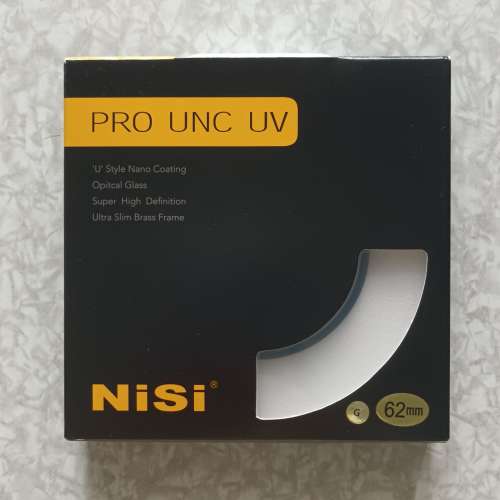 100%全新 Nisi 62mm PRO UNC UV & PRO NANO CPL