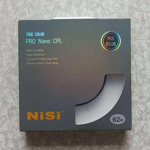 100%全新 Nisi 62mm PRO UNC UV & PRO NANO CPL