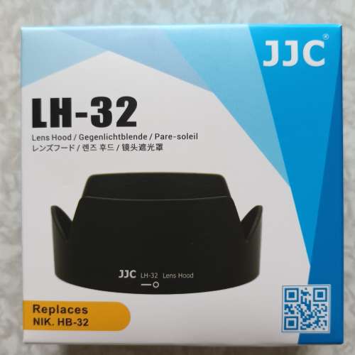 100%全新 JJC LH-32 / HB-32 Nikon 遮光罩
