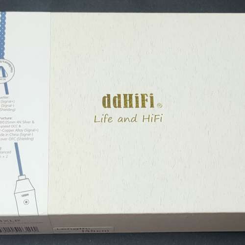 ddHiFi BC44XLR 4.4mm平衡轉XLR 3pin屏蔽訊號線