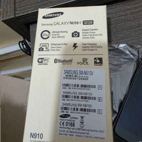 (急放 NO BARGAINS不議價) Samsung Galaxy Note 4 黑色 (美版)