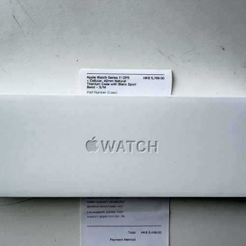 Apple Watch Series 11 Natural Titanium 42mm GPS+ Cell