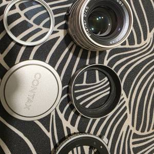 Contax G Carl Zeiss 45mm f2 leica sony nikon