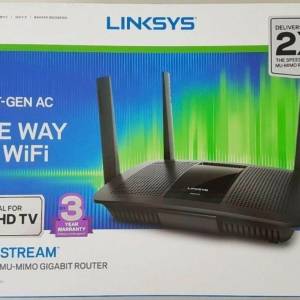 Linksys AC2600 Gigabit WiFi Router (全新無開封)