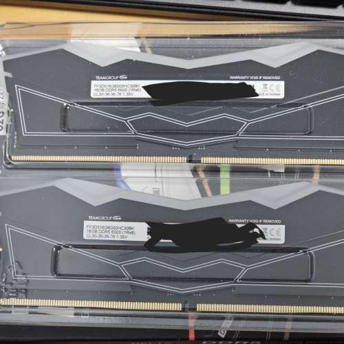TeamGroup Delta RGB DDR5 6000 32GB Kit (2x16GB)