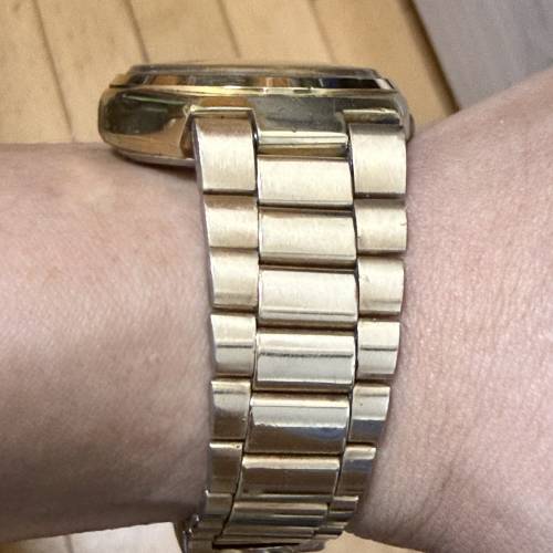 【中古珍藏】70年代 精工 Seiko Bell-Matic 4006-6089 機械響鬧錶 自動上鏈 雙曆金...