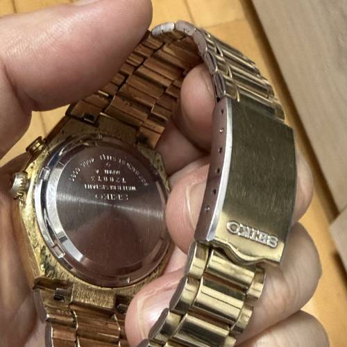 【中古珍藏】70年代 精工 Seiko Bell-Matic 4006-6089 機械響鬧錶 自動上鏈 雙曆金...