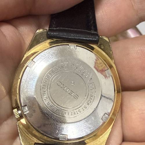 【古董美品】70年代精工 Seiko 5 自動上鏈機械錶頭 6119-8410 雙曆快調正常 $1288