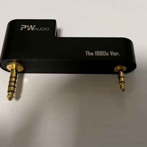 PW Audio Sony WM1AM2黑磚 / WM1ZM2金磚 屏蔽 Ground Pin Adapter The 1960s Ver.