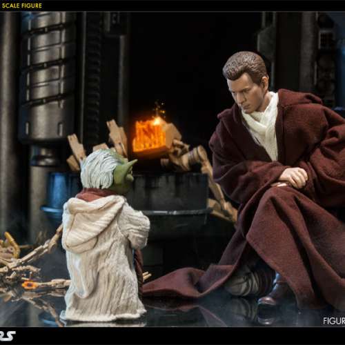 Sideshow 1/6 Star Wars Obi-Wan Kenobi / Security Battle Droids / Wolfpack Clone